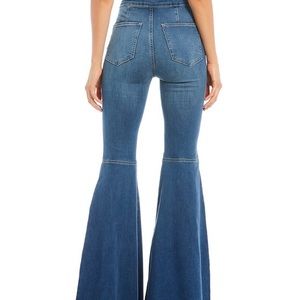 Free People Just Float On Flare Bell Bottom Jeans